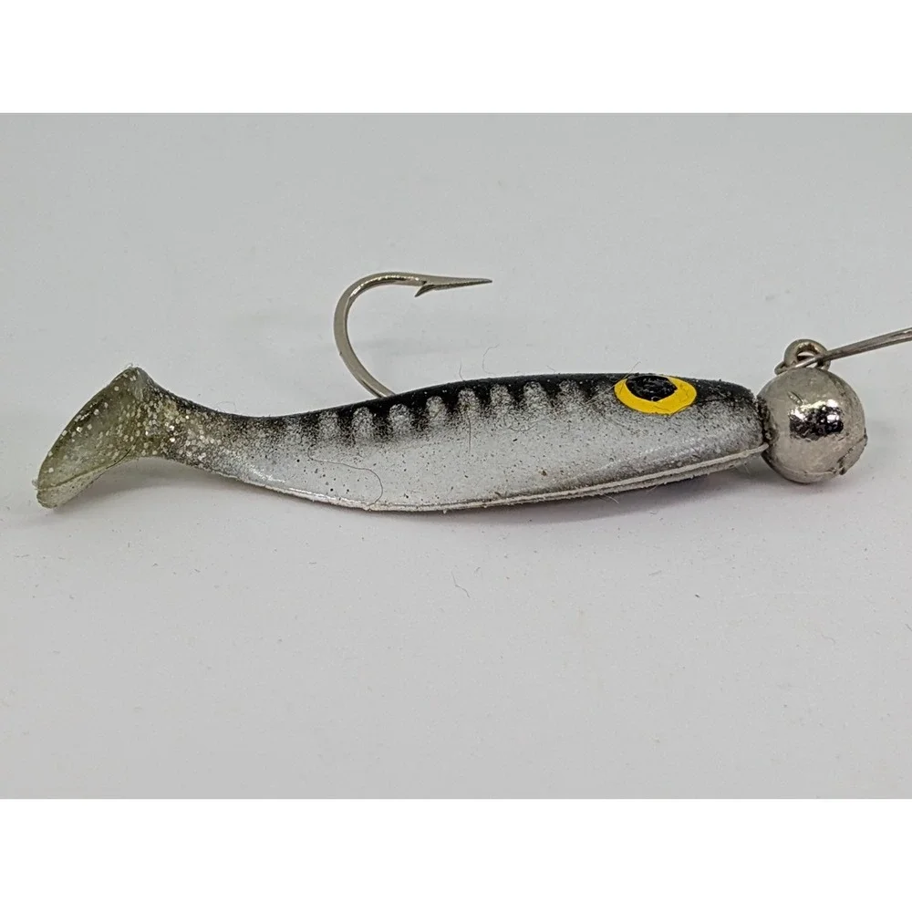 Vintage Micro‎ Minnow Swim Bait With Jig Spinner